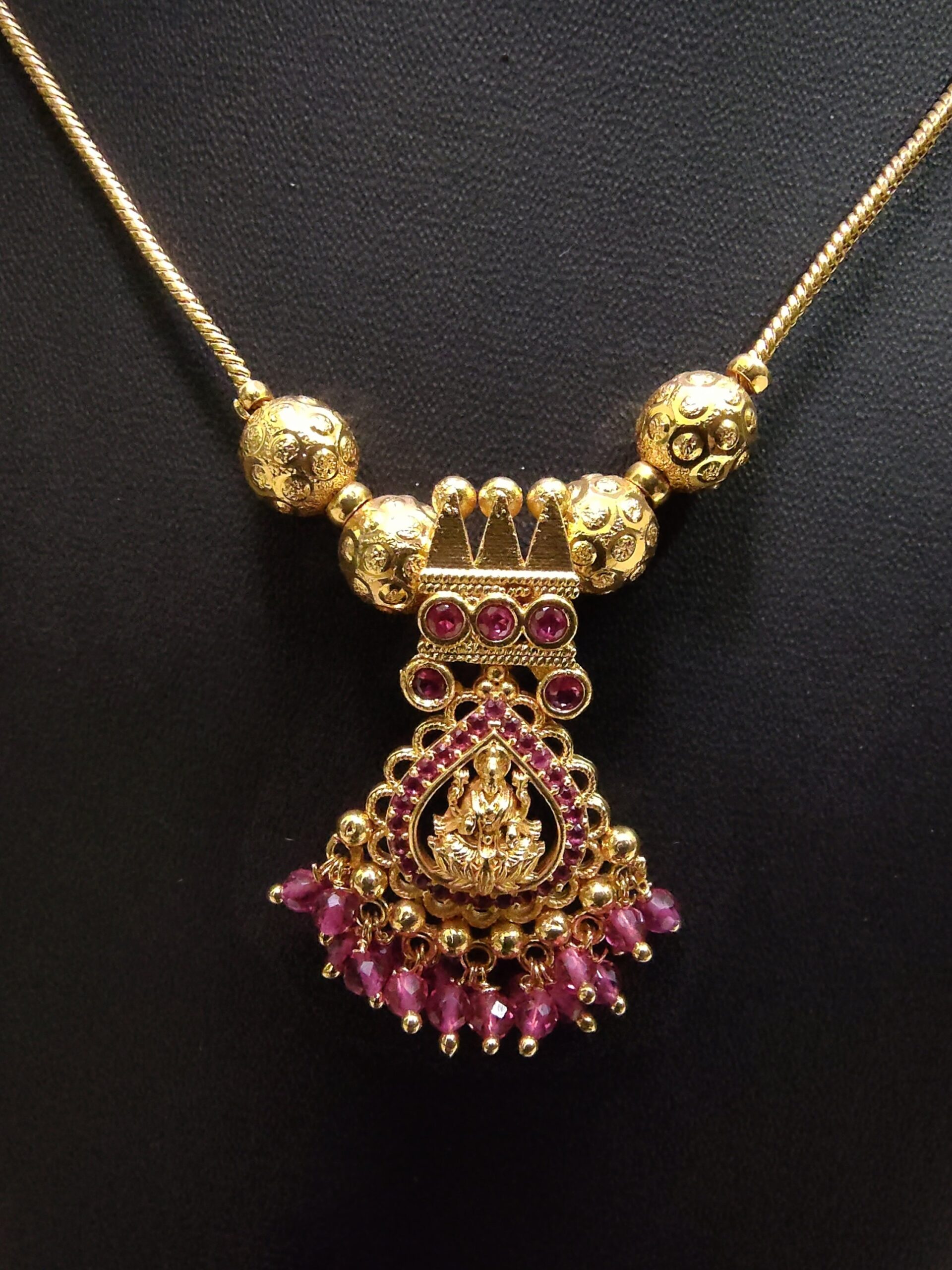 Traditional Lakshmi Short Necklace