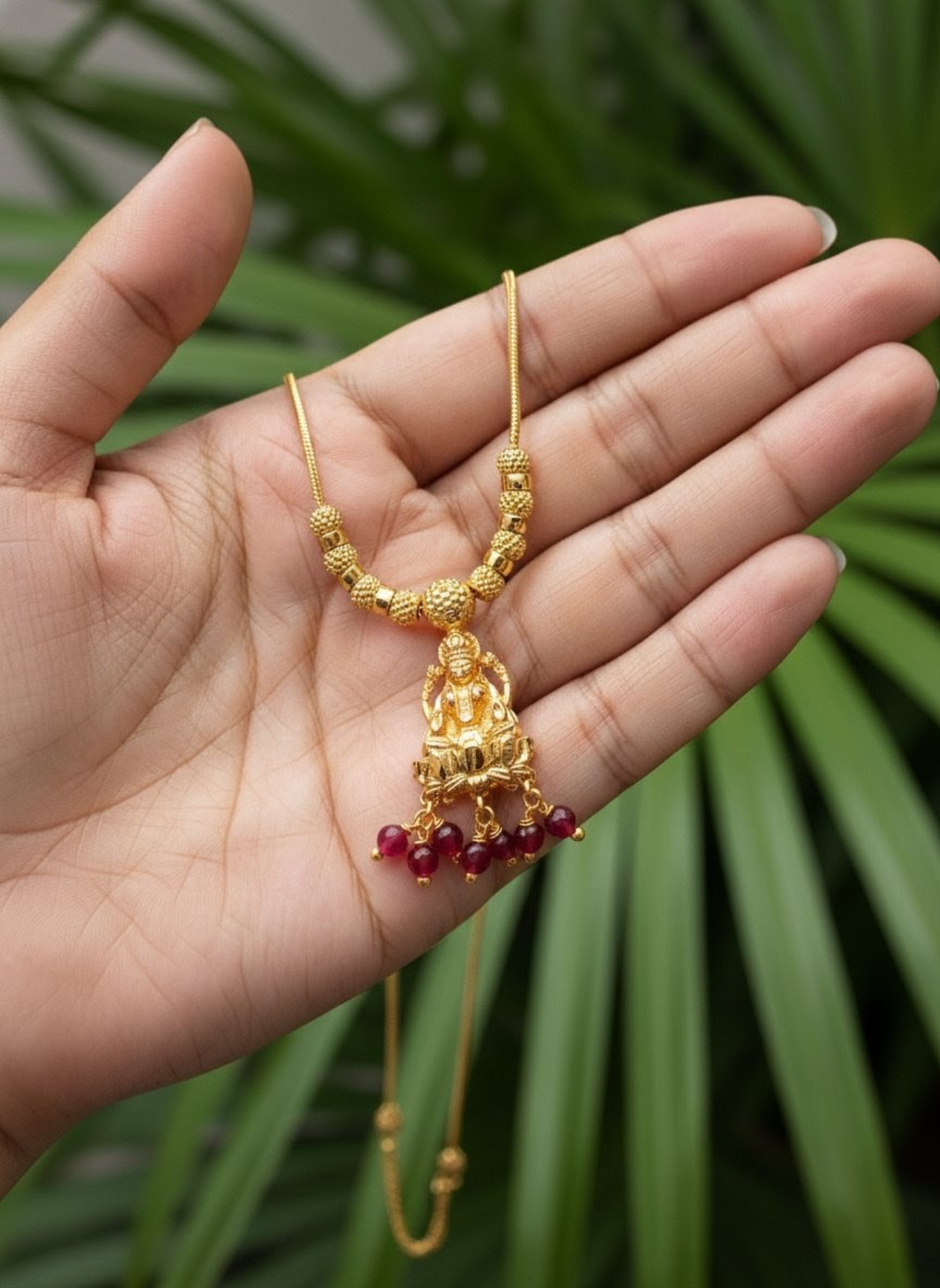Lekshmi temple necklace - Image 2