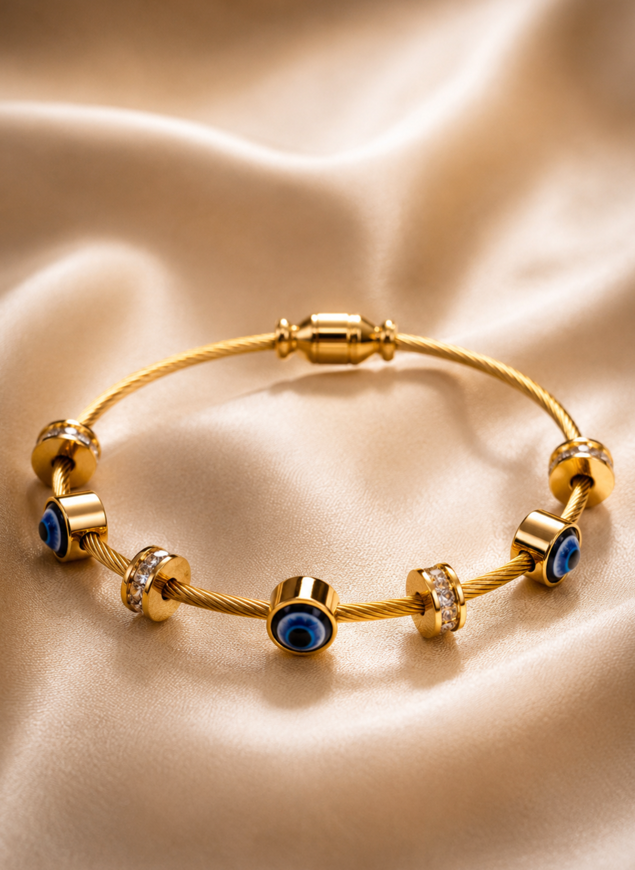 Evil eye bracelet