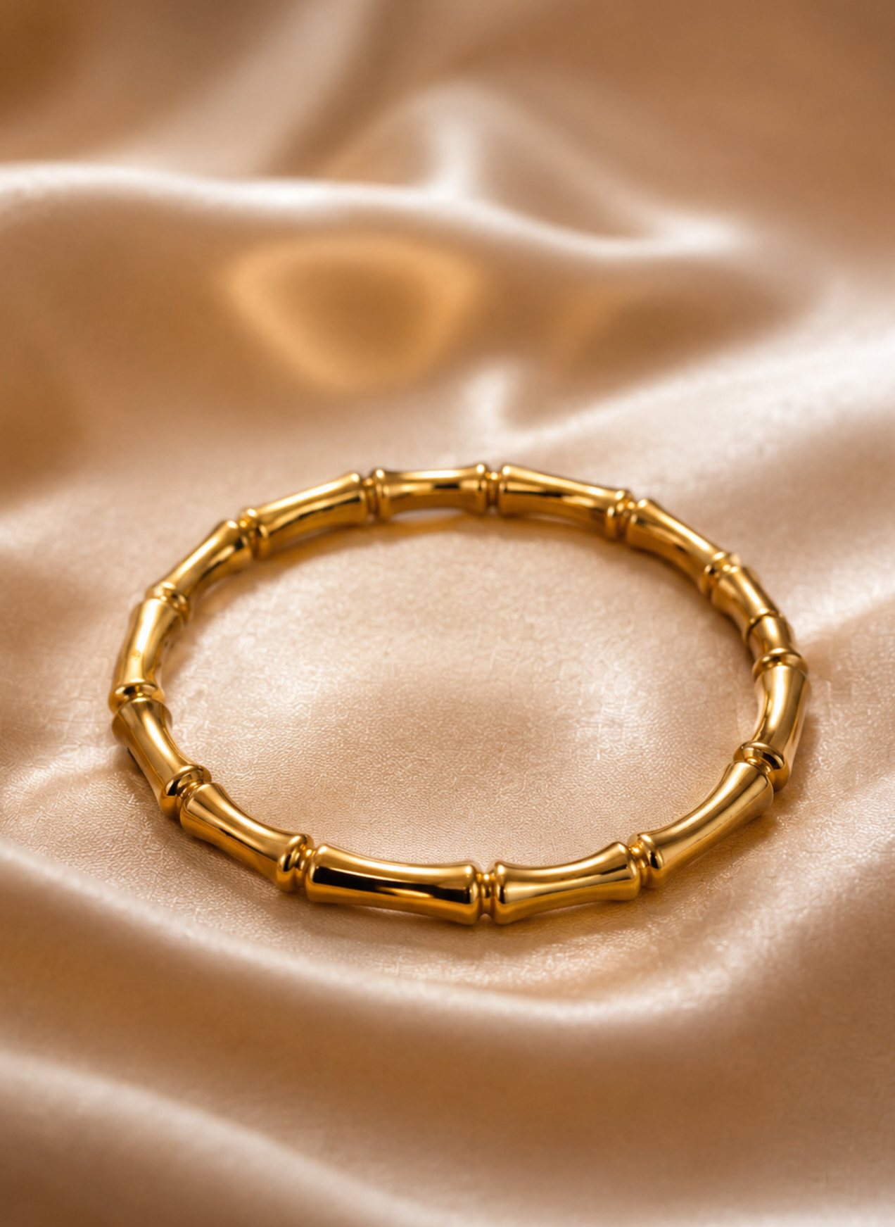 Anti-tarnish Baby size Bamboo bracelet