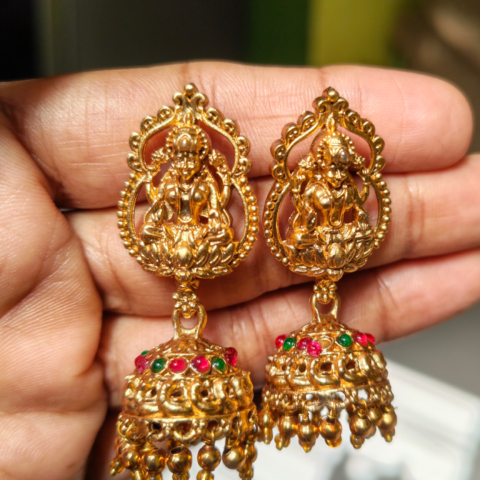 Antique Lakshmi Jhumka